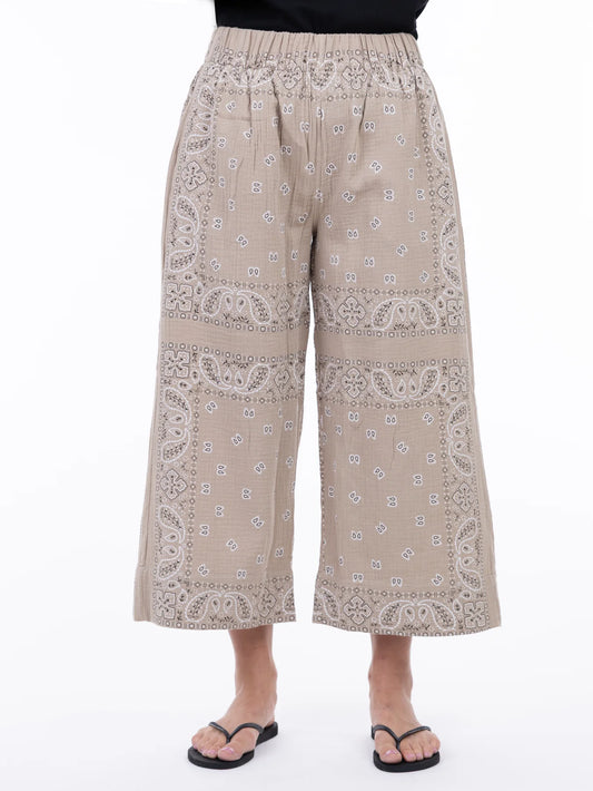 Bandana Crop Pant