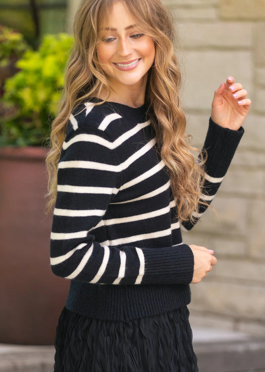 Sheri Striped Sweater